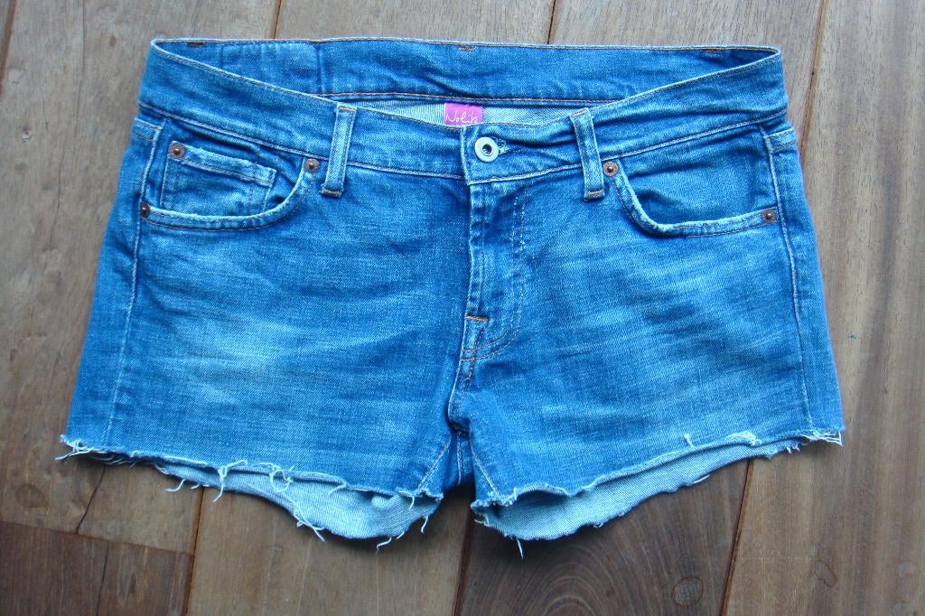 Nolita short jeans korte broek maat 33 NIEUW €24,95, Kort, Blauw, Maat 42/44 (L), Nieuw