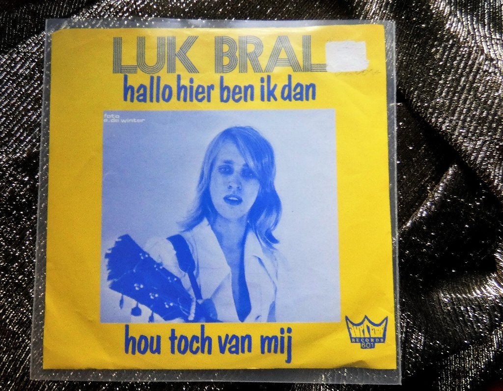 Luk Bral ‎– Hallo Hier Ben Ik Dan / Hou Toch Van Mij 1974, Ophalen, Gebruikt, 7 inch, Overige genres