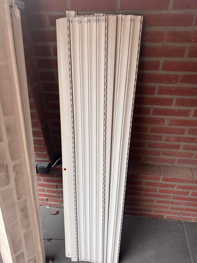 Rolluik 151 cm breed - koord gebroken, verder compleet, Ophalen, Gebruikt