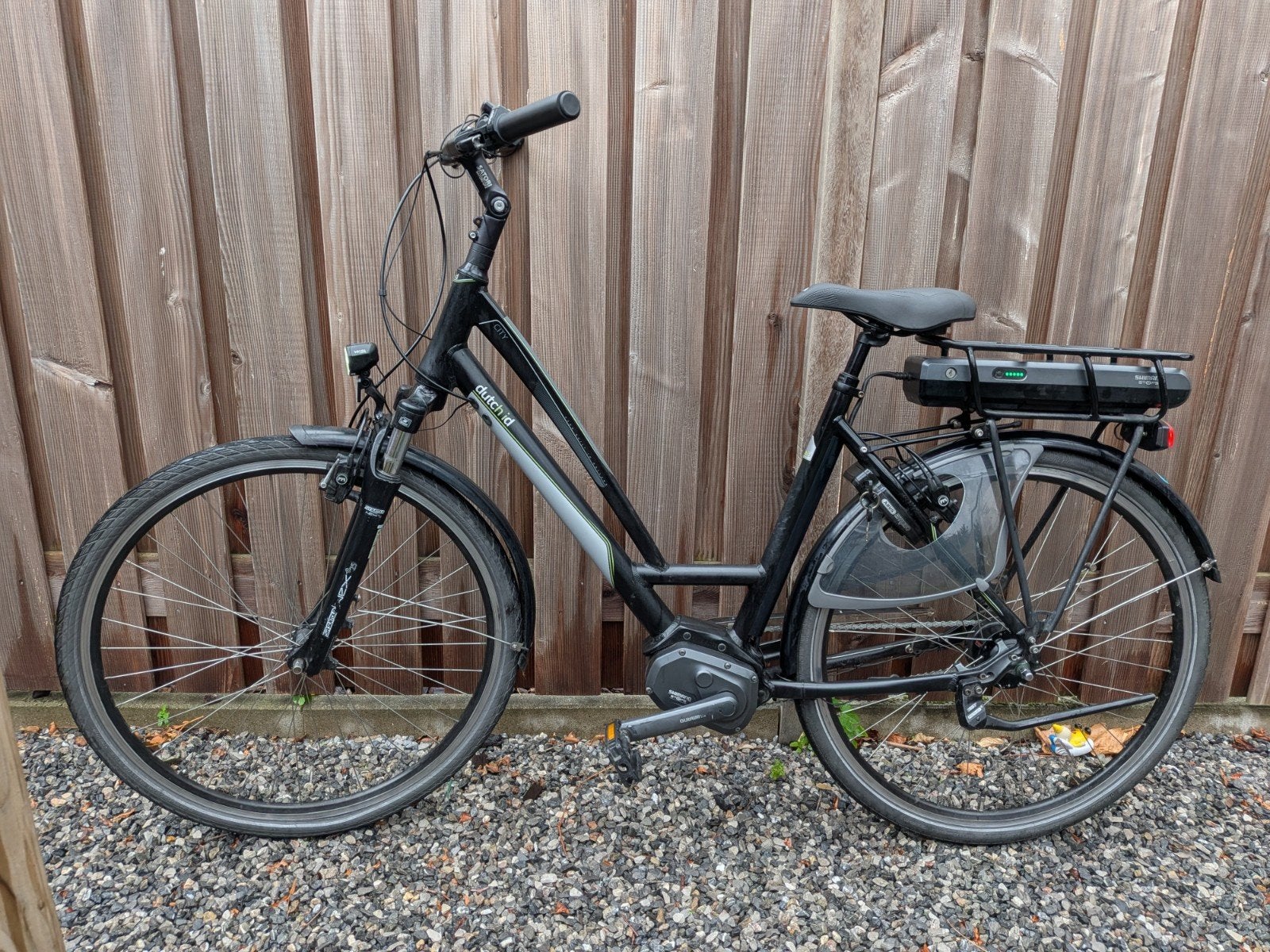 Dutch ID City EVO Electrische Fiets met middenmotor, Gebruikt, 51 tot 55 cm, 50 km per accu of meer, Ophalen