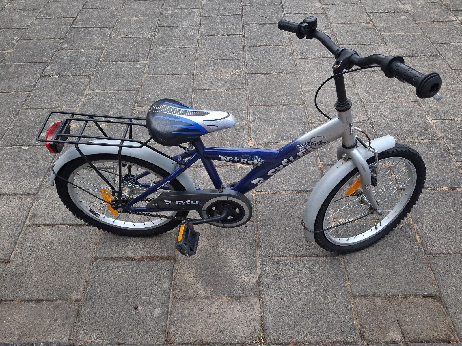 Kinder jongensfiets alleen wo / za dag, Ophalen, Gebruikt, Minder dan 16 inch