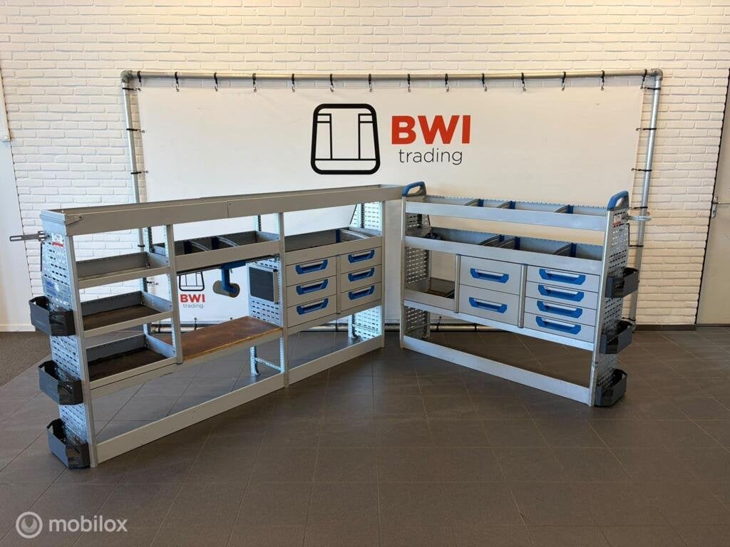 Sortimo set bedrijfswageninrichting L+R complete inrichting, Auto diversen, Ophalen of Verzenden