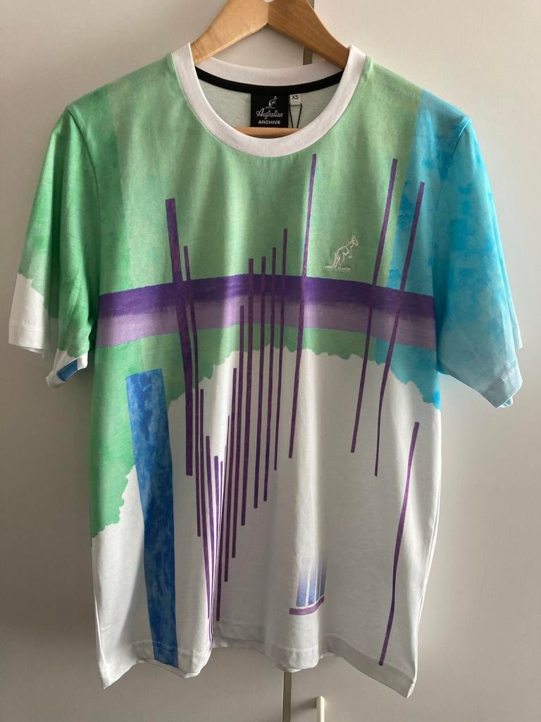Australian T-shirt XS Nieuw - Kleurrijk Design, Verzenden, Nieuw, Overige maten, Overige kleuren