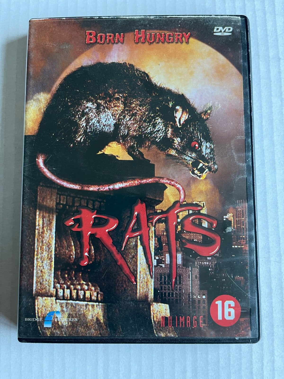 Rats (Born Hungry) DVD, Cd's en Dvd's, Dvd's | Horror, Vanaf 16 jaar, Nederlands, Monsters, Ophalen of Verzenden