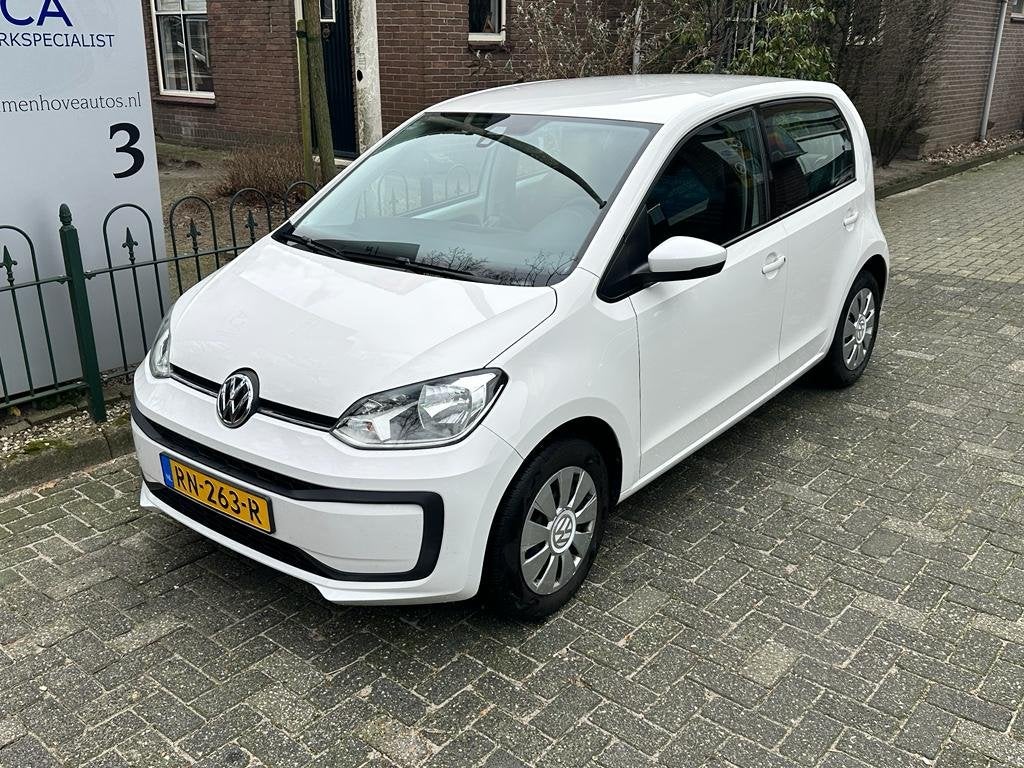 Volkswagen up! 1.0 BMT move up! 5-Deurs/Airco/Cruise control, Voorwielaandrijving, Stof, Gebruikt, Wit