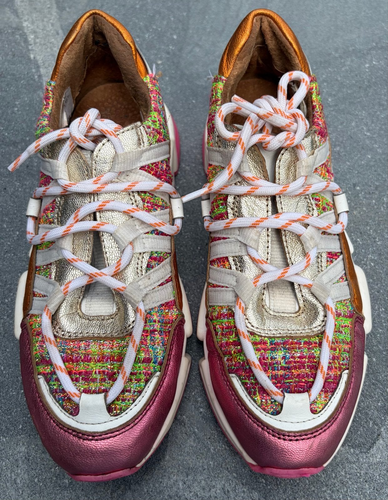 DW//RS sneakers - maat 38- Bijna niet gedragen, Ophalen of Verzenden, Roze, Sneakers of Gympen, Zo goed als nieuw