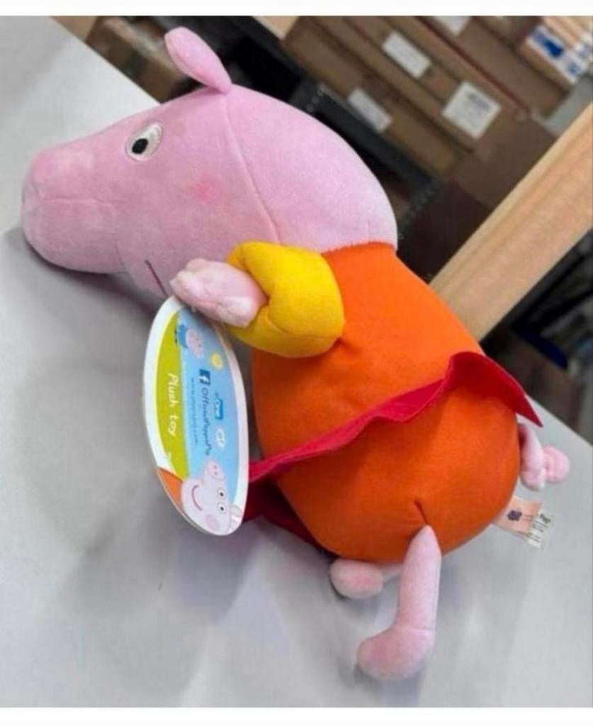 Peppa Pig XL knuffel 30cm nieuw plush toy zacht bekend TV, Overige typen, Nieuw, Ophalen of Verzenden, H