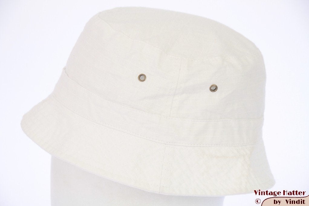 Zomer safari buckethat wit katoen mt 60 nieuw unisex, Ophalen of Verzenden, Nieuw, 58 cm (L, 7¼ inch) of meer, Hoed