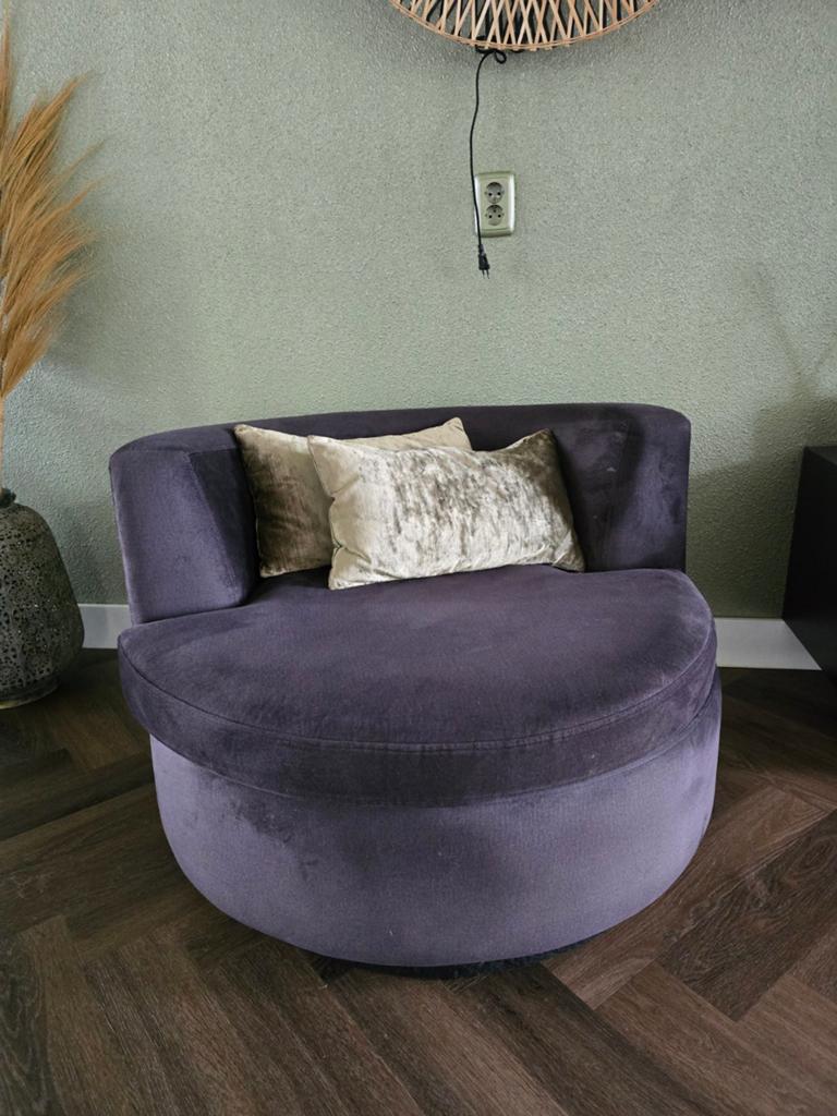 Draaifauteuil, Huis en Inrichting, Fauteuils, Ophalen, Gebruikt, 75 tot 100 cm, 75 tot 100 cm