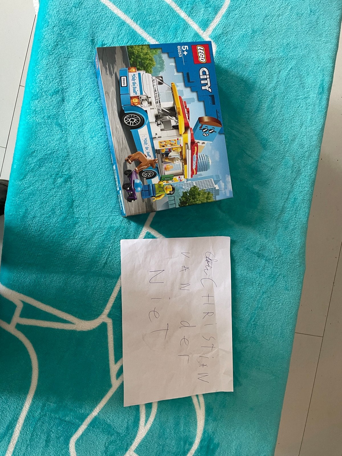 Lego City 60253 IJswagen - Nieuw in doos!, Ophalen of Verzenden, Nieuw, Lego