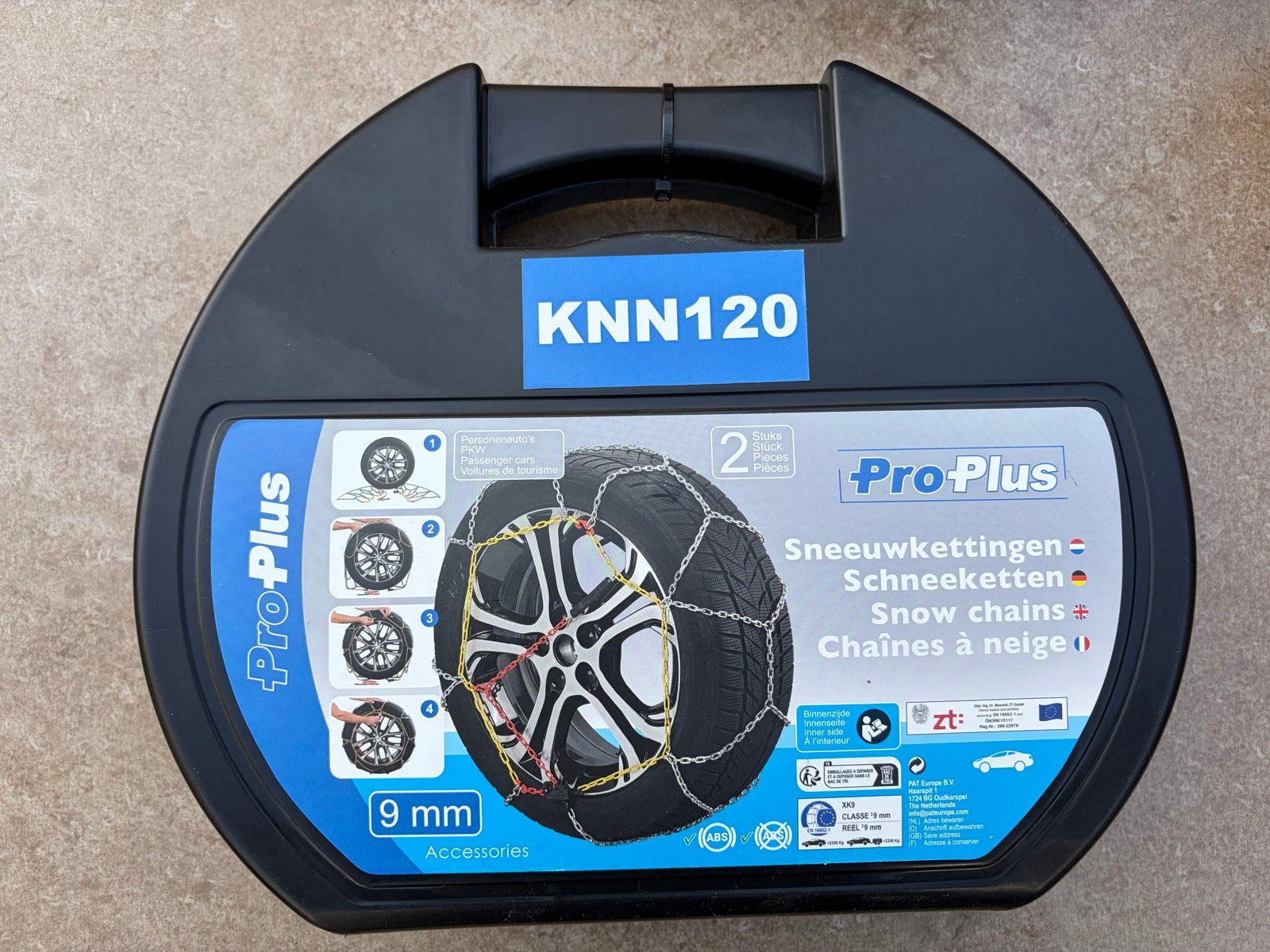 Pro-Plus KNN120 Sneeuwkettingen 9mm, Ophalen, Nieuw