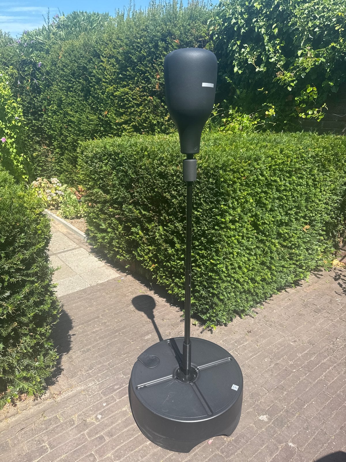 Zo goed als nieuwe staande boksbal, Ophalen, Zo goed als nieuw, Boksbal