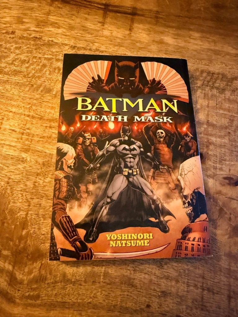 Batman Death Mask Manga - Ongelezen, Boeken, Eén comic, Zo goed als nieuw, Japan (Manga), Yoshinori Natsume