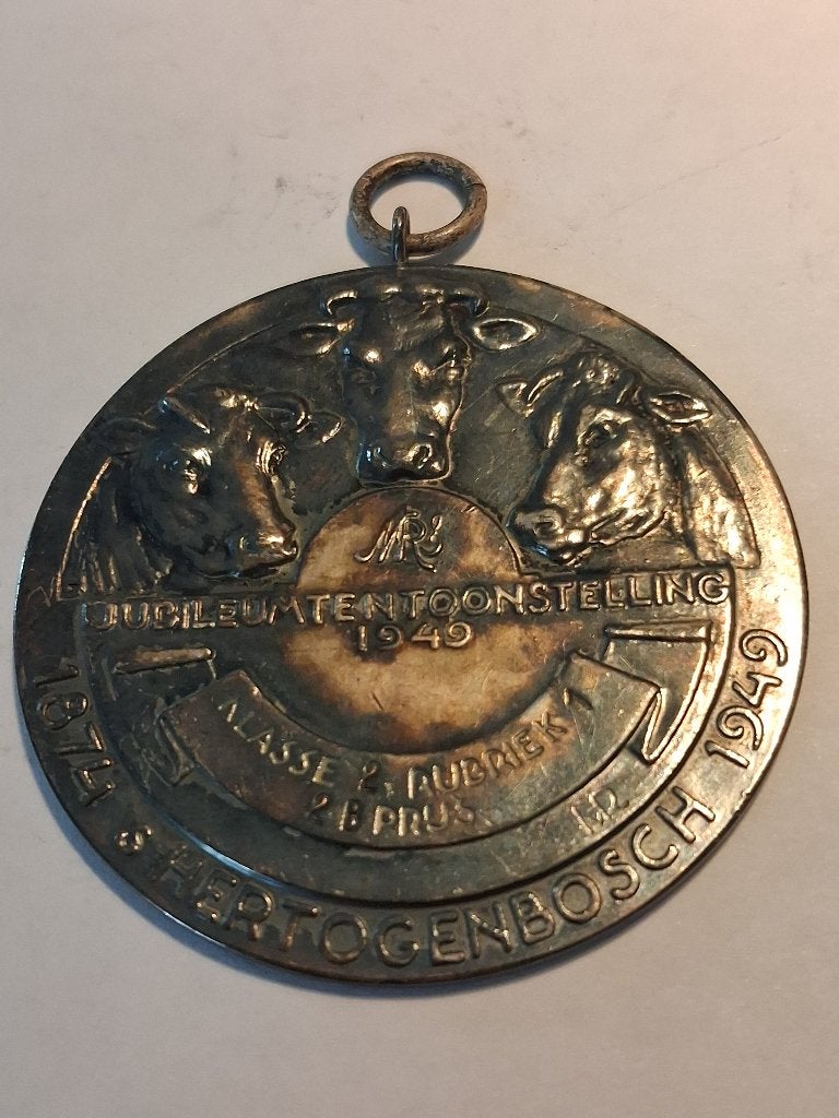 Te koop: historische prijspenning uit 1949 (11), Postzegels en Munten, Penningen en Medailles, Ophalen, Overige materialen