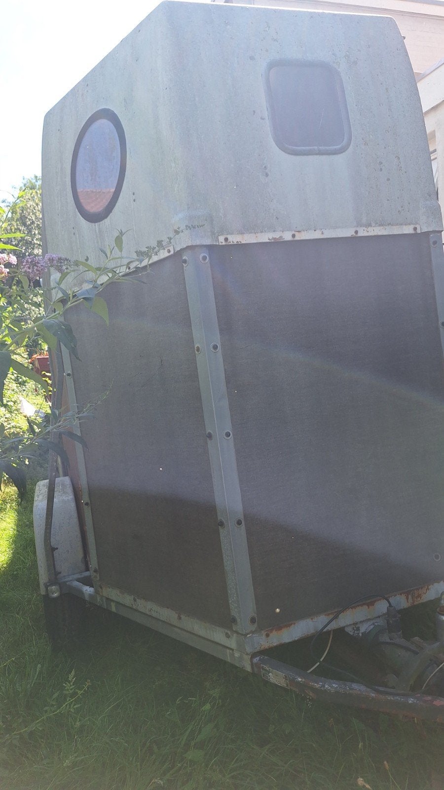 Westfalia 2 paards trailer, Ophalen, Gebruikt, Hout, 2-paards trailer