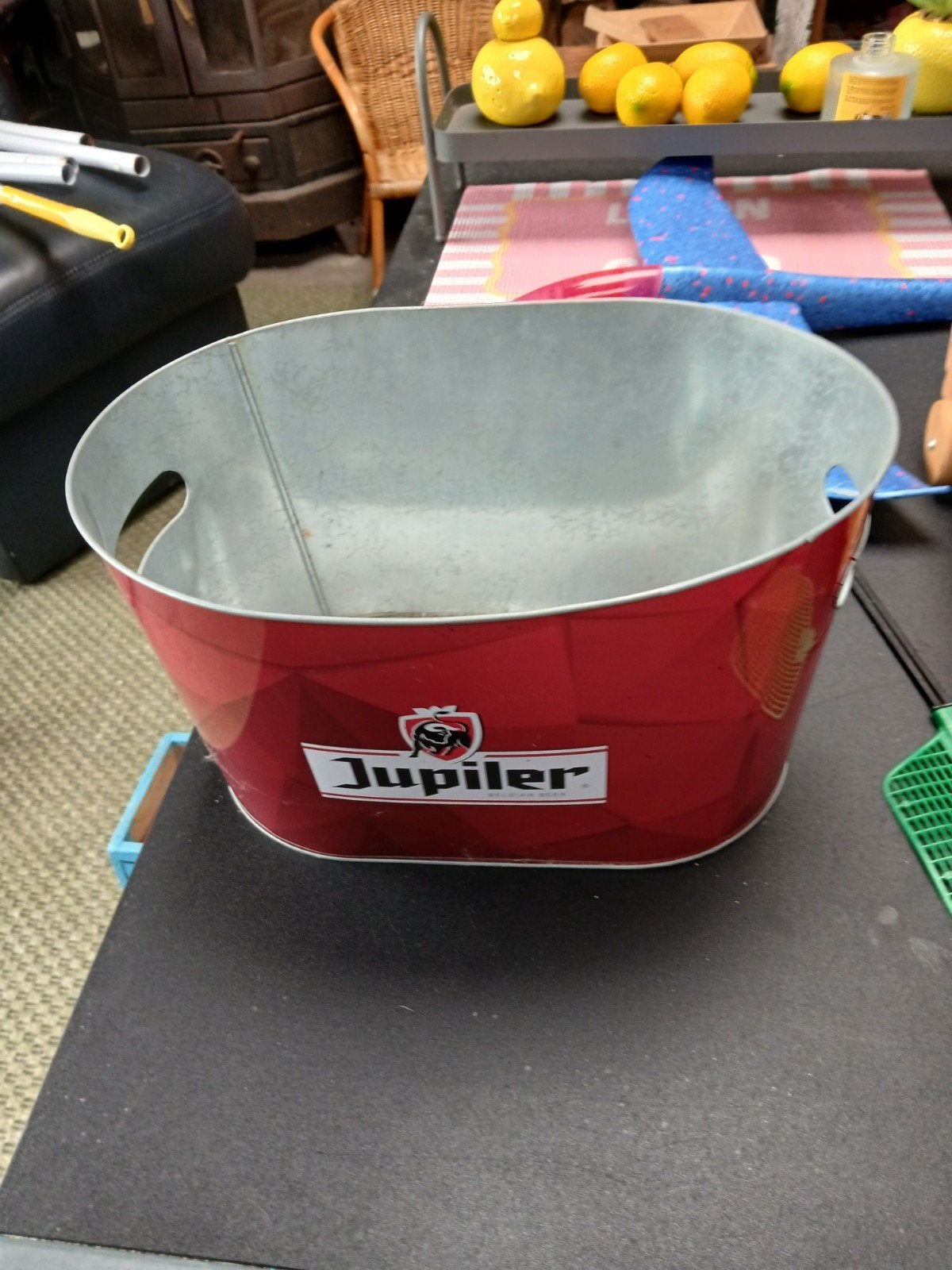 ijsemmer Jupiler, Verzamelen, Biermerken, Ophalen of Verzenden, Zo goed als nieuw, Jupiler