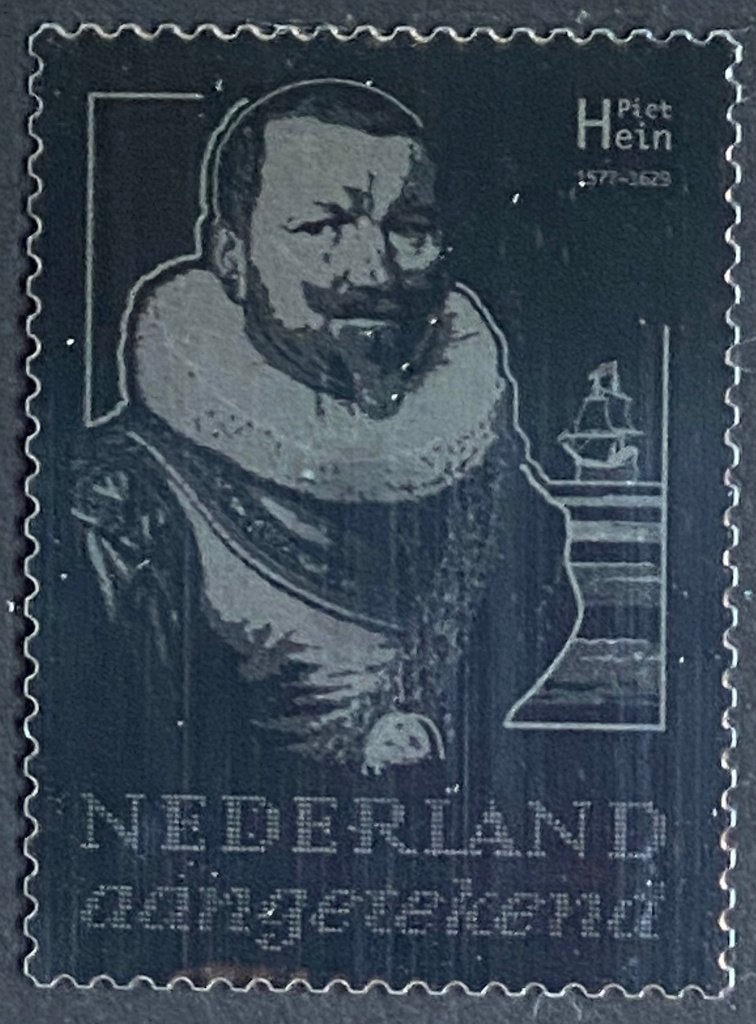 2011 NVPH 2878 Zilveren postzegel Piet Hein postfris, Postzegels en Munten, Ophalen of Verzenden, Na 1940, Postfris
