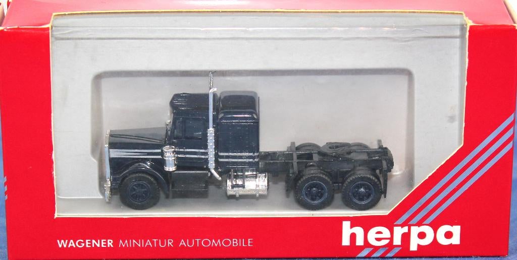 Herpa 1: 87 850002 Kenworth W900 6 x 4 Tractor Unit, Hobby en Vrije tijd, Ophalen of Verzenden, Zo goed als nieuw, Bus of Vrachtwagen