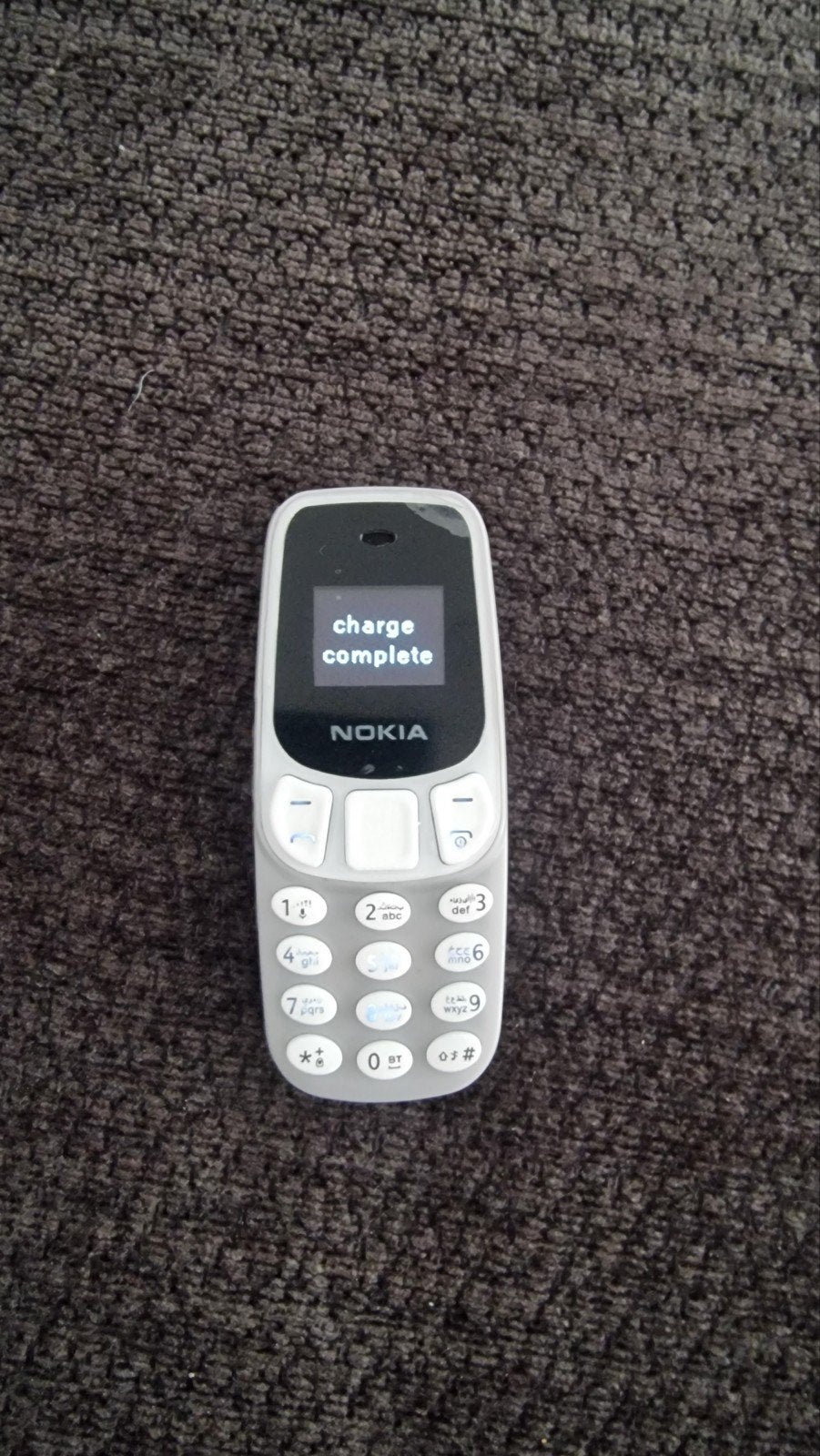 Nokia 105 (2017) - Compacte en betrouwbare mobiele telefoon, Geen camera, Zwart, Fysiek toetsenbord, Nieuw