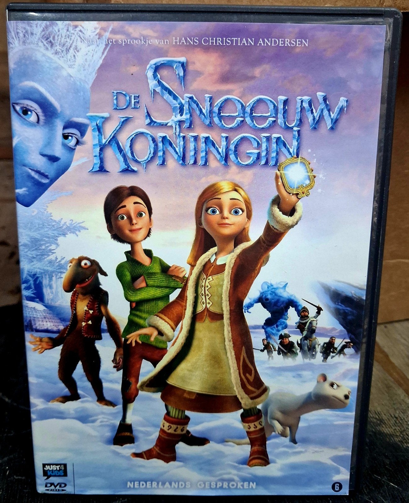 De Sneeuwkoningin - DVD (Nederlands gesproken), Cd's en Dvd's, Gebruikt, Alle leeftijden, Sprookjes, Film