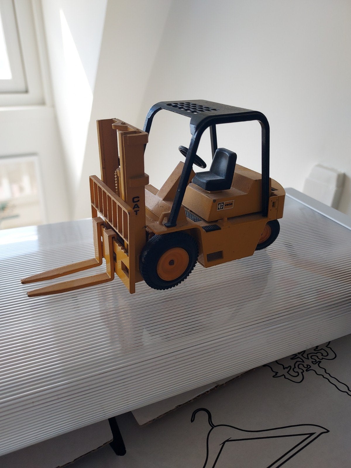 CAT vorkheftruck speelgoedmodel, Ophalen of Verzenden, Gebruikt, Groter dan 1:32, Overige merken