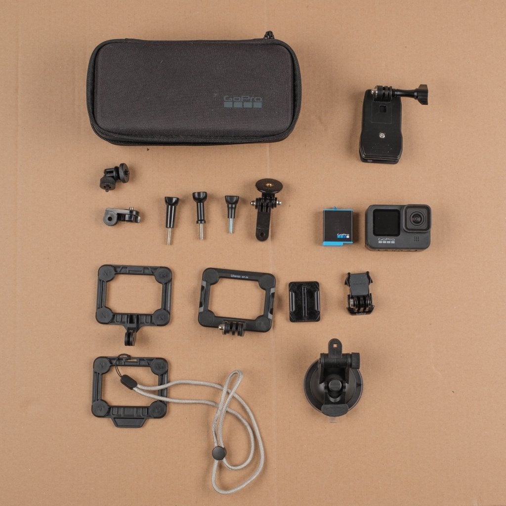 Foto 2 van GoPro Hero 9 Black met accessoires