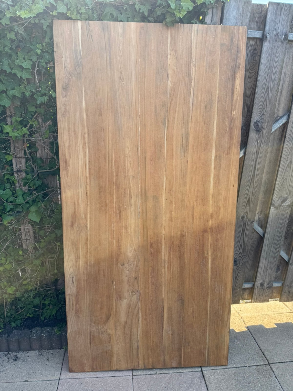 Massief hardhout paneel (180 x 90), Ophalen, Zo goed als nieuw, Hout