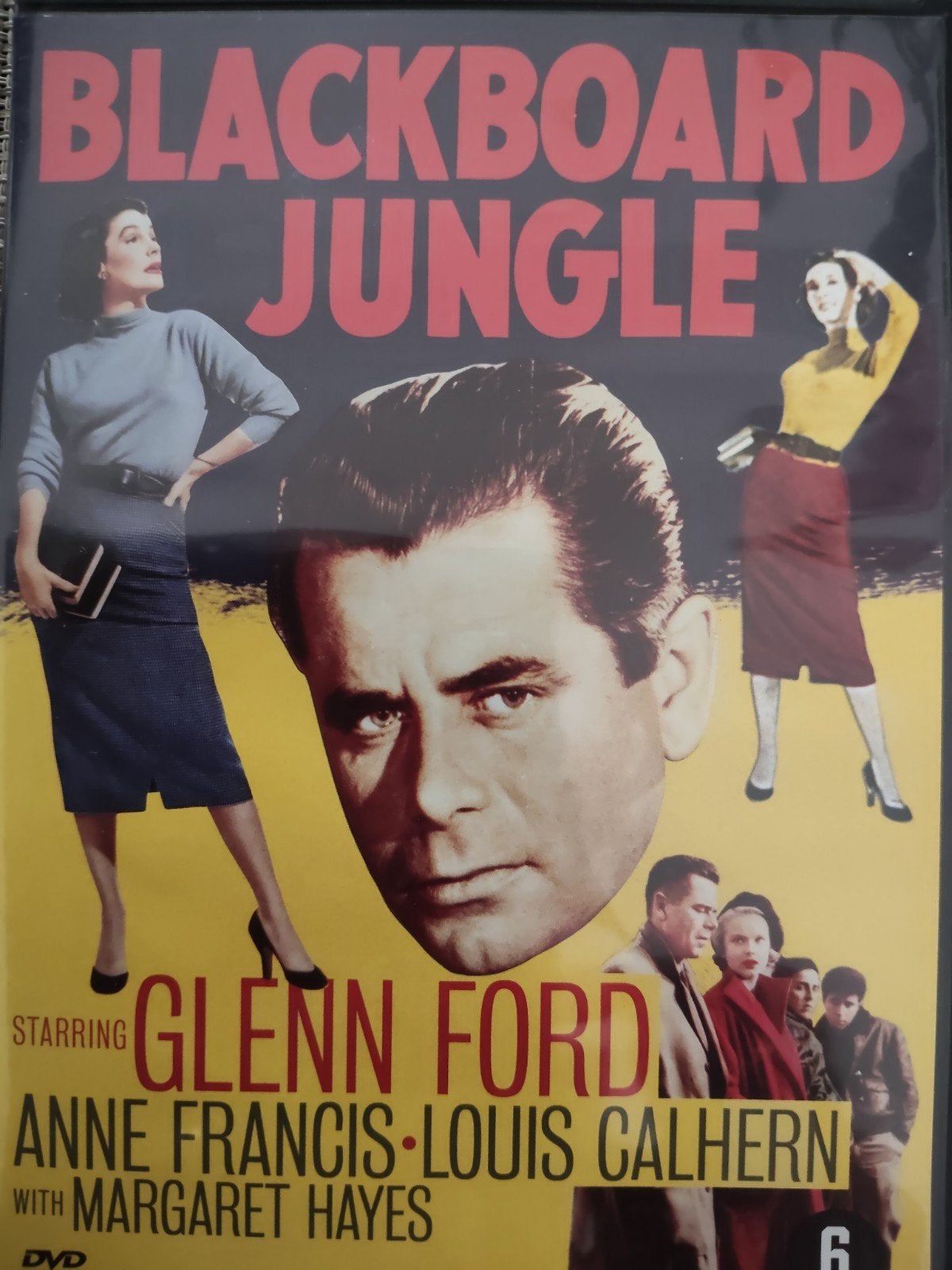 Blackboard Jungle Dvd NL ZGAN Glenn Ford, Engels, Alle leeftijden, Drama, Ophalen of Verzenden