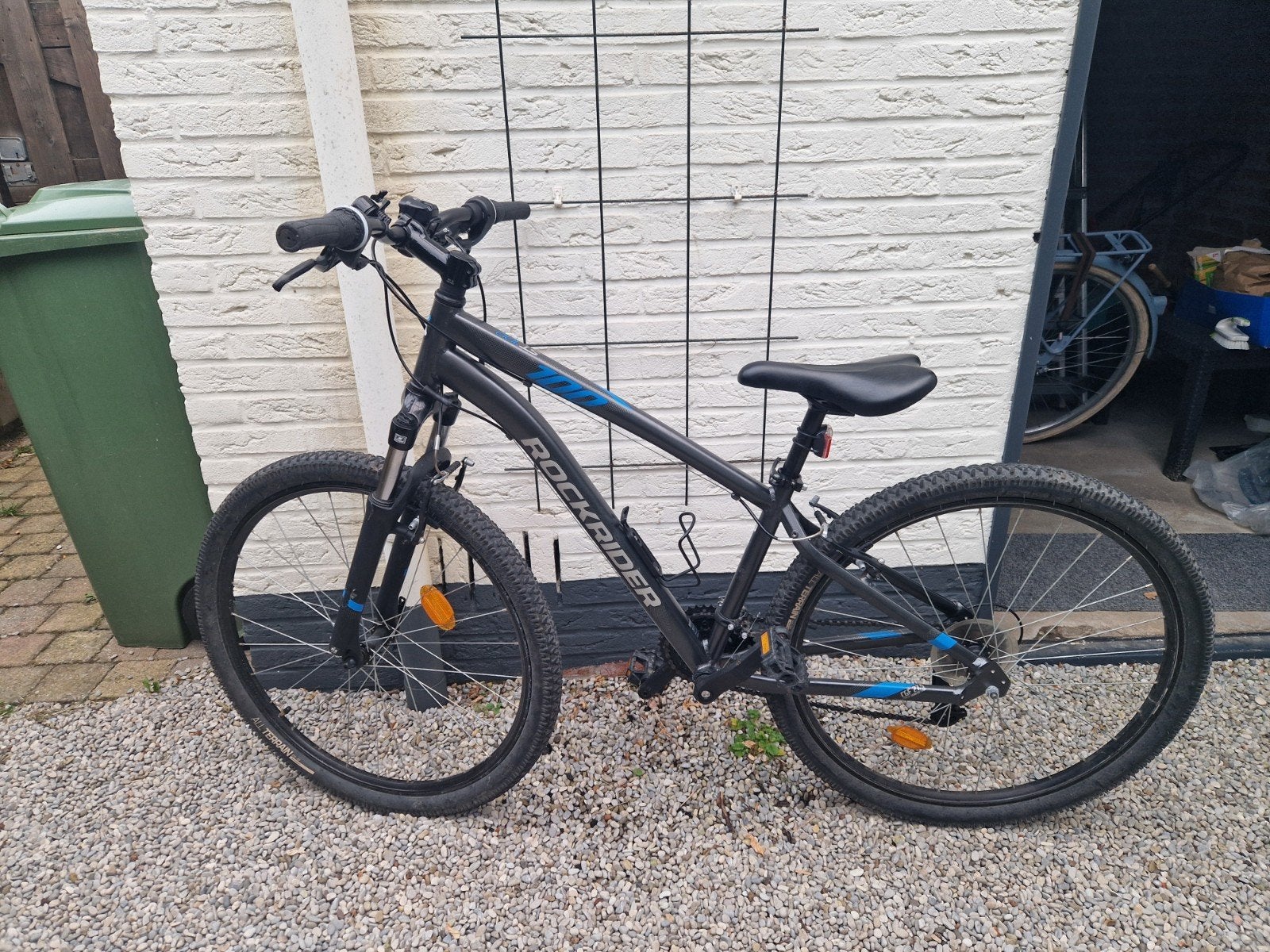 Rockrider ST 100 Mountainbike 27,5" - Zwart/Grijs, Fietsen en Brommers, Gebruikt, Dames, Ophalen, Overige merken