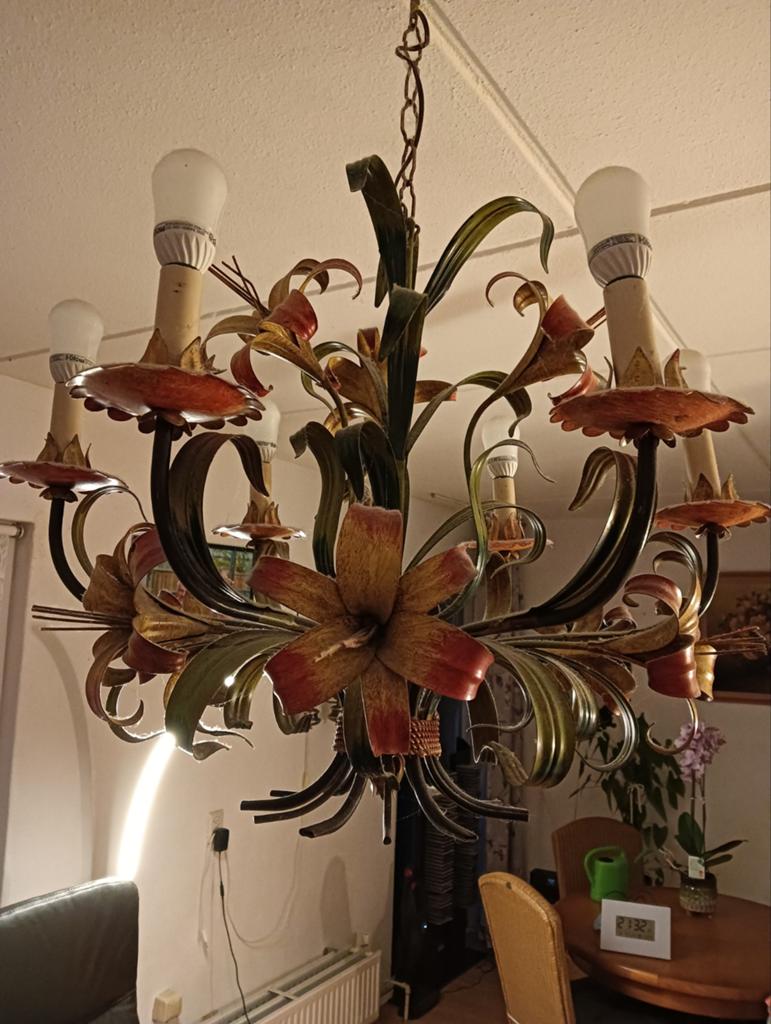 Antieke hanglamp, Ophalen, Zo goed als nieuw
