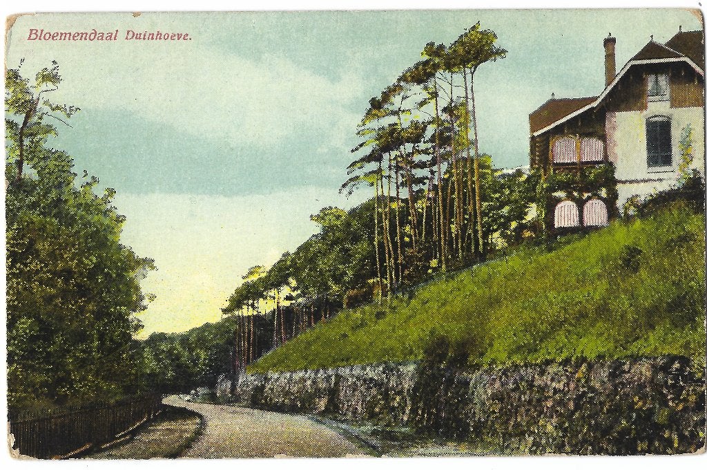 Bloemendaal, Duinhoeve. Lees beschrijving - Opruimingskaart, Verzenden, Voor 1920, Gelopen, Noord-Holland