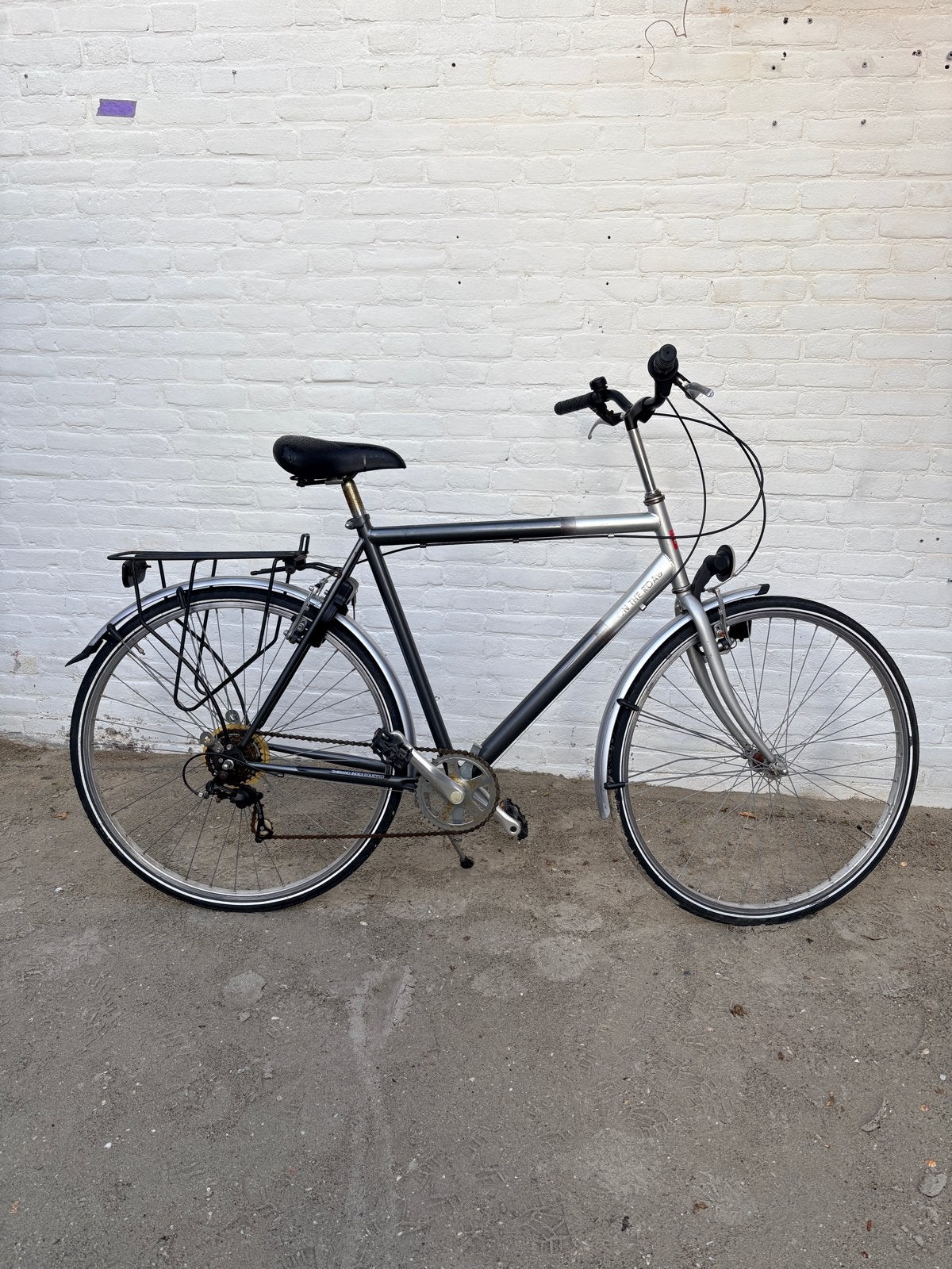 Stationsfiets met 6 versnellingen, Ophalen, Gebruikt, Velgrem, Minder dan 10 versnellingen
