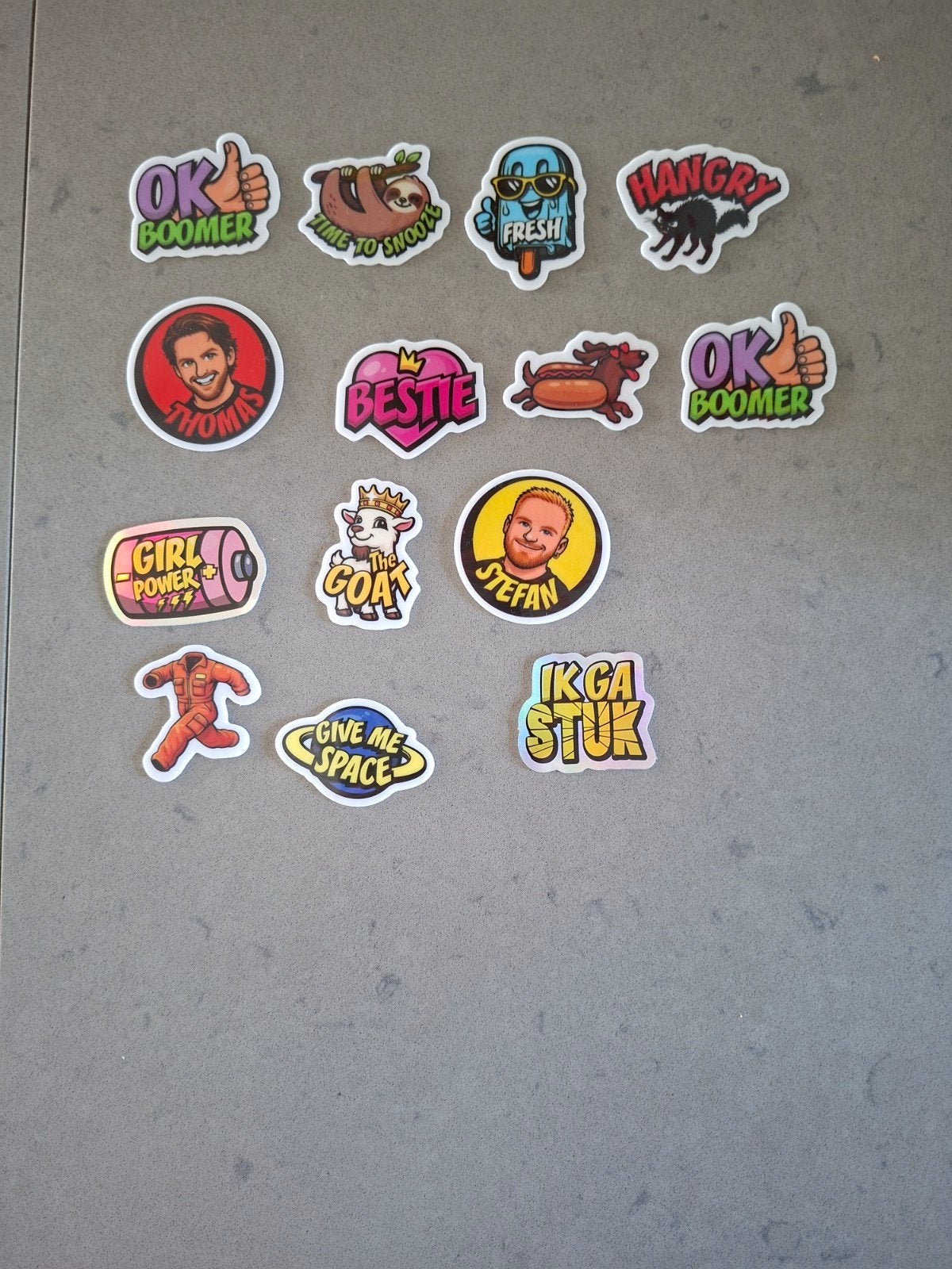 Stuk TV stickers Jumbo actie stickerjacht, Verzamelen, Ophalen of Verzenden, Nieuw, Overige typen