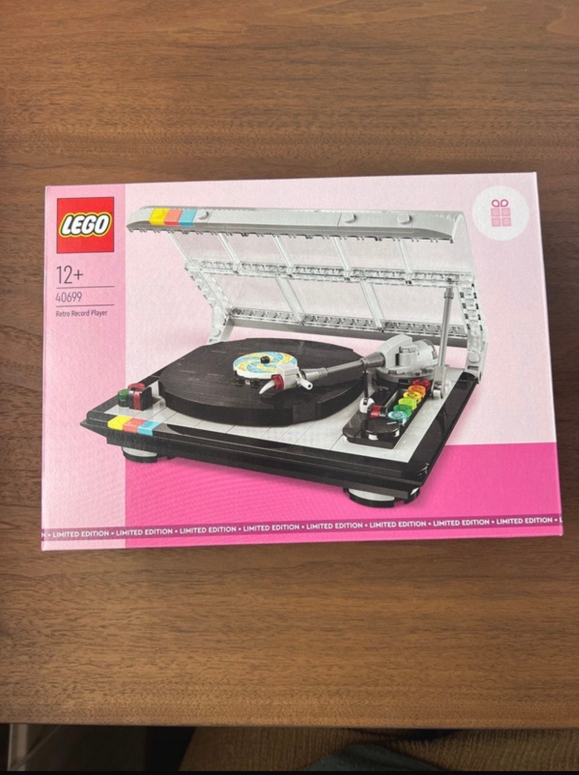 LEGO 40699 Retro Platenspeler Limited Edition Nieuw, Overige thema's, Lego, Nieuw, Ophalen of Verzenden