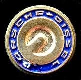 Porsche- Diesel speld, Verzamelen, Speldjes, Pins en Buttons, Verzenden, Nieuw, Transport, Speldje of Pin