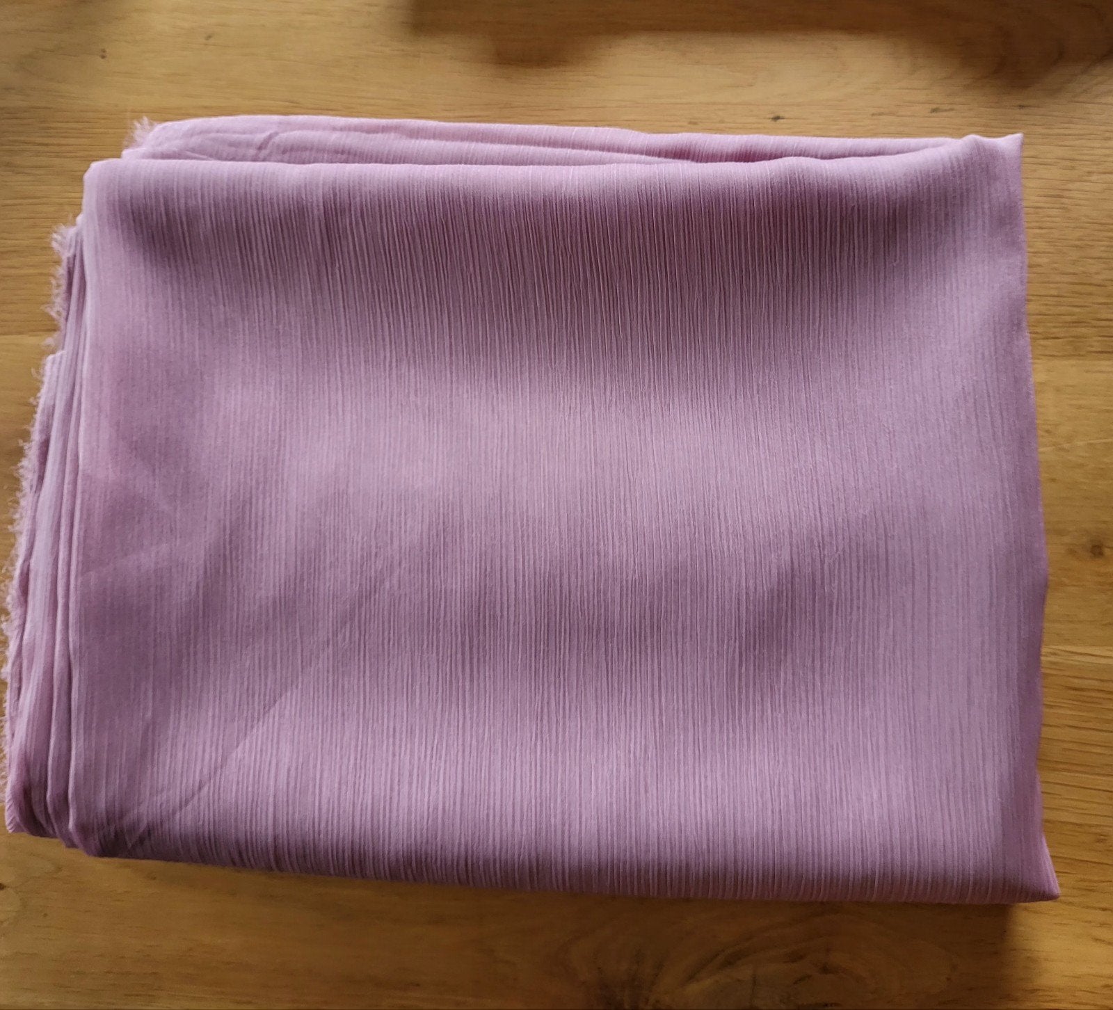 Grote lap oudroze chiffon stof (3m x 1.5m), Overige materialen, Overige kleuren, 120 cm of meer, Ophalen of Verzenden