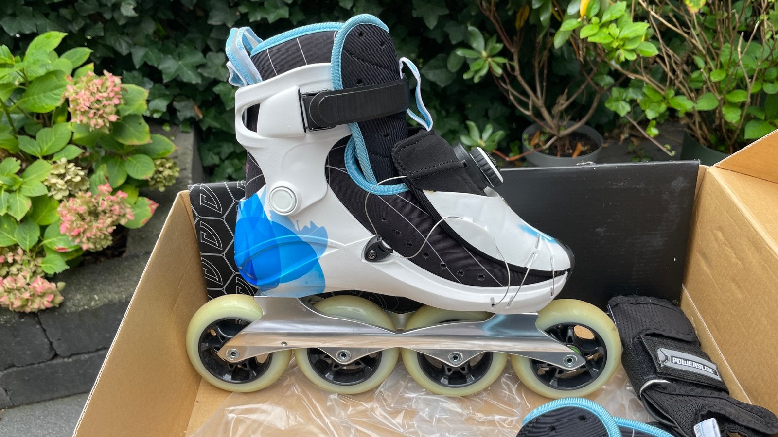 Powerslide VI 90 Pure Inline Skates - Maat 39, Sport en Fitness, Ophalen of Verzenden, Zo goed als nieuw, Inline skates 4 wielen
