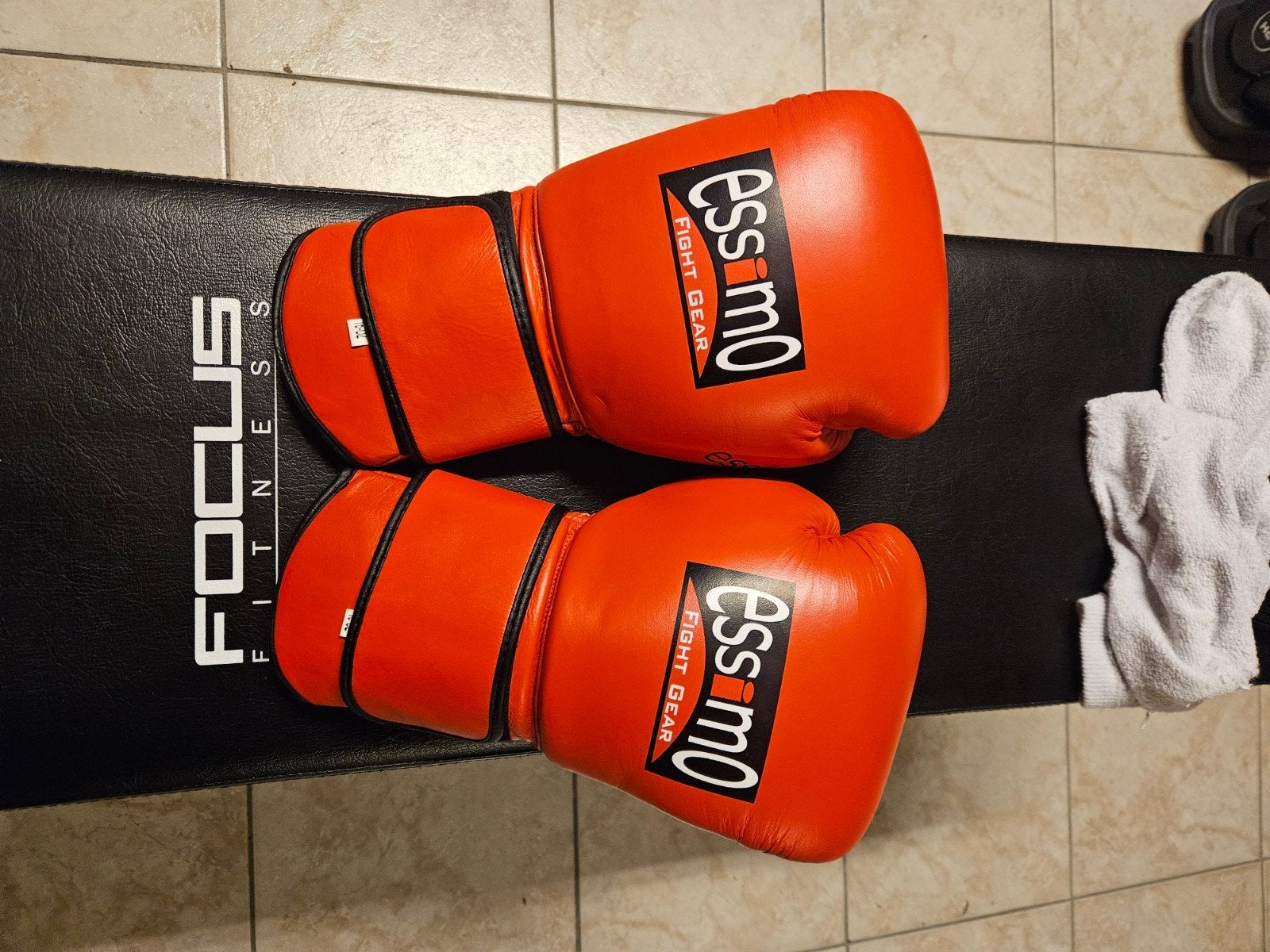 Essimo Fight Gear Bokshandschoenen 16oz, Ophalen of Verzenden, Nieuw, Bokshandschoenen