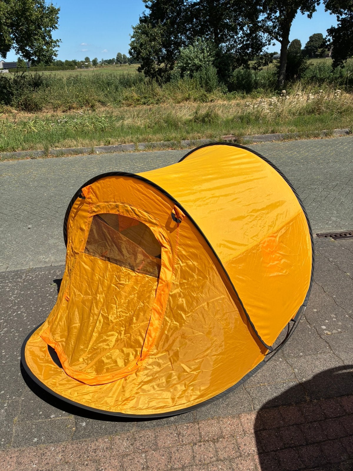 Pop-up tent, Caravans en Kamperen, Ophalen, Zo goed als nieuw