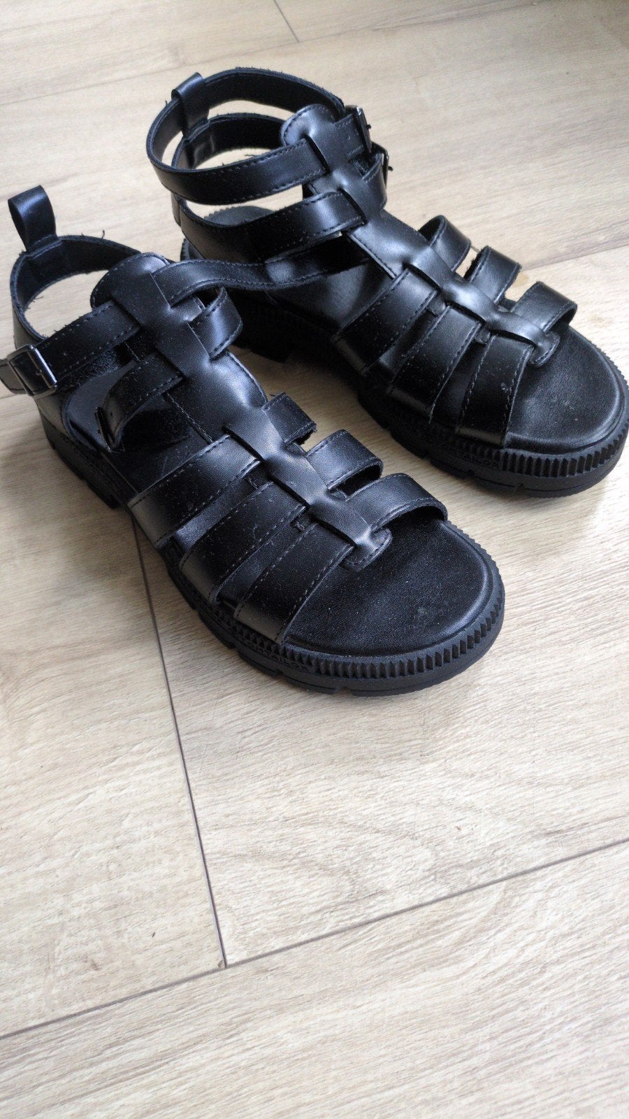 Sandalen zwart maat 41, Zwart, Nieuw, Sandalen of Muiltjes, Tom Tailor