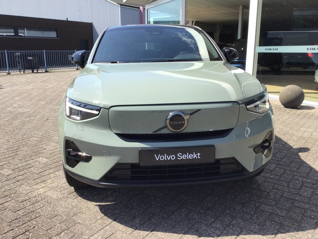 Volvo C40 Recharge Ultra Dark 1e eigenaar 20 inch Pano 360 c, Auto's, Volvo, 0 cilinders, Gebruikt, Leder en Stof, SUV of Terreinwagen