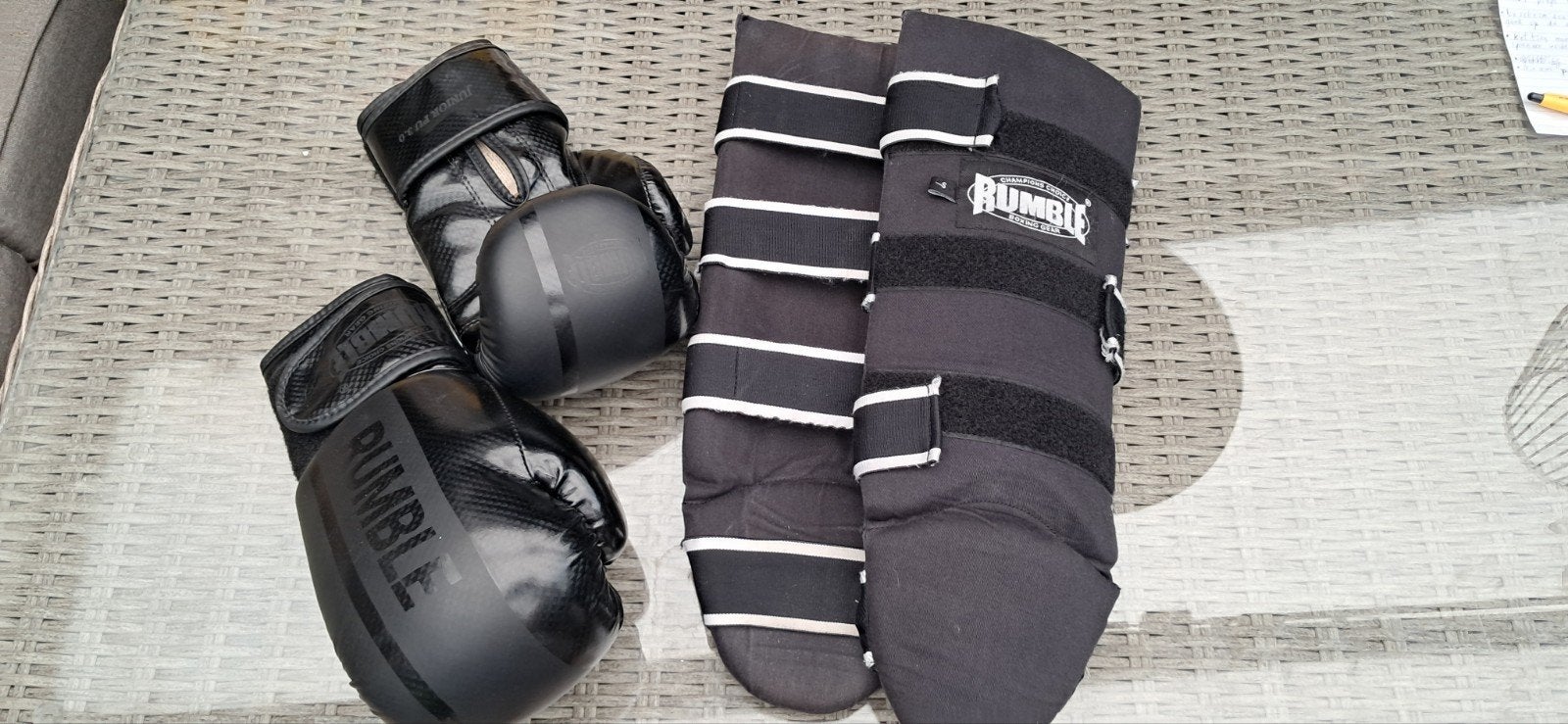 Kickbox set jeugd 8oz, Ophalen of Verzenden, Zo goed als nieuw, Bokshandschoenen