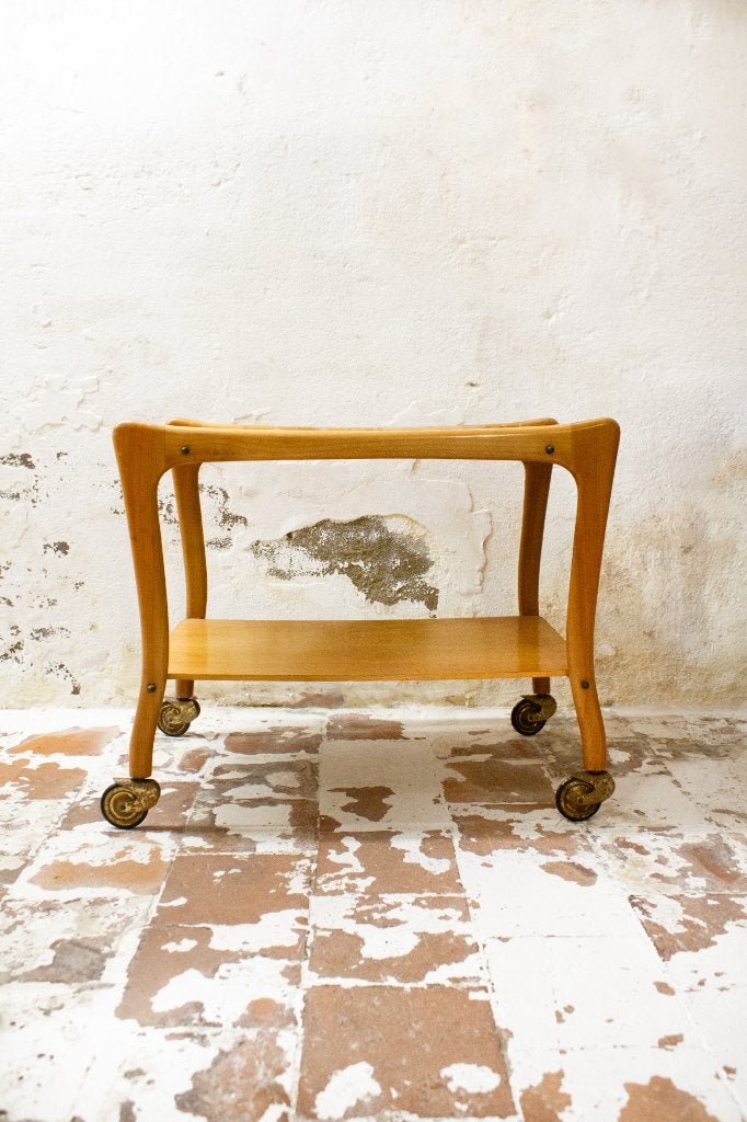 Fifties serveerwagen trolley barcart west germany 50s, Ophalen, Huis en Inrichting