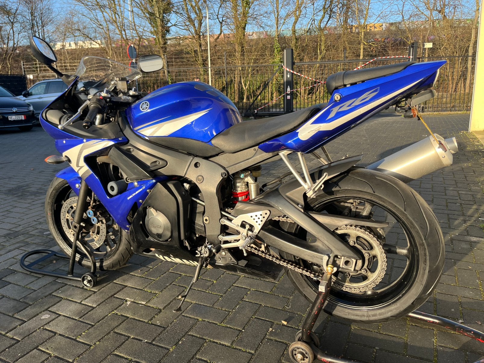 2006 Yamaha R6 met recent onderhoud, 4 cilinders, Motorrijbewijs A, Gebruikt, Super Sport