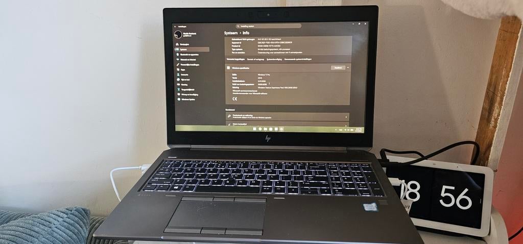 HP ZBook G6 i7 64GB RAM P2000 1TB SSD – Workstation, Ophalen