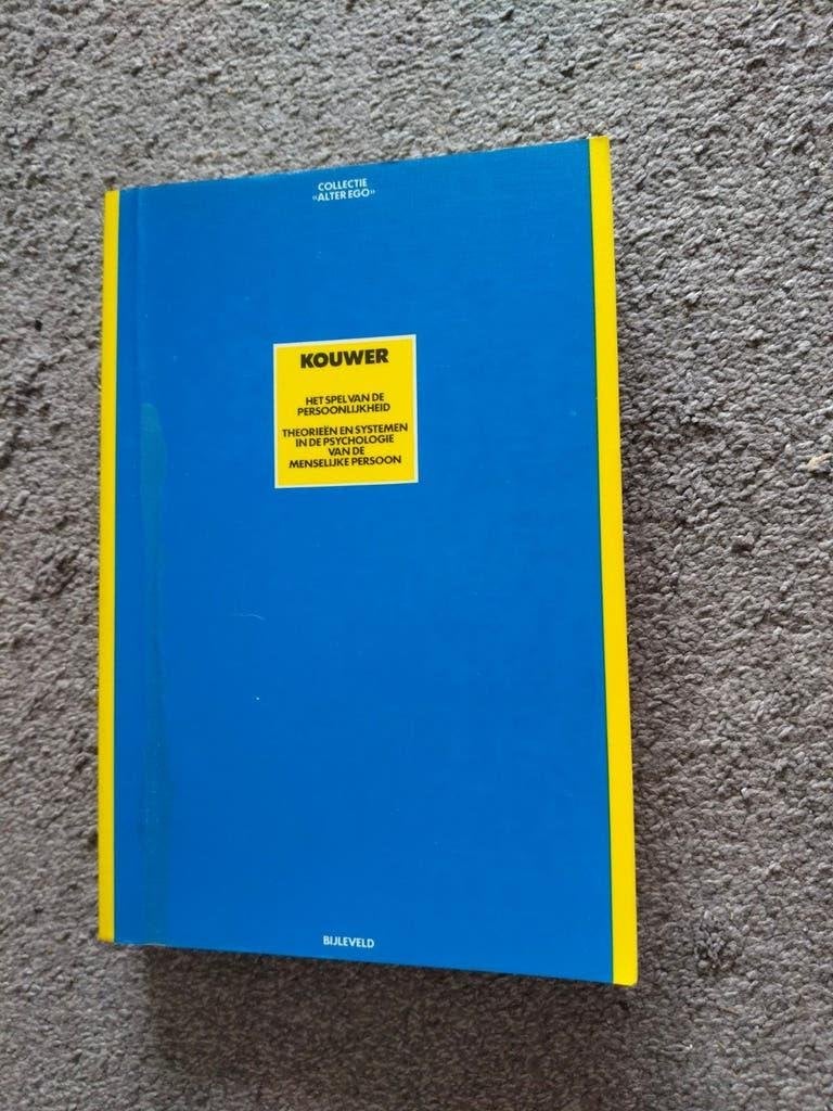 Kouwer: Het spel van de persoonlijkheid, Boeken, Ophalen of Verzenden, Zo goed als nieuw, Persoonlijkheidsleer, Kouwer