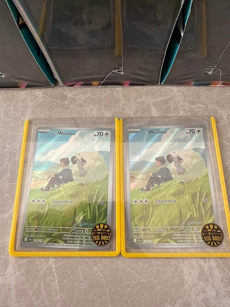 Hop's Wooloo 170/159 Full Art Pokémon kaart., Ophalen, Zo goed als nieuw