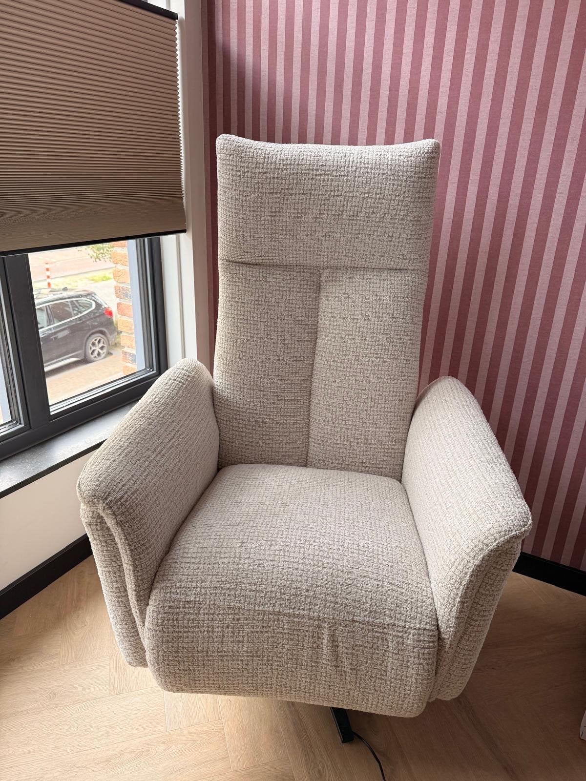 Haco relaxstoel met automatische rugleuning (voetbediening d, Overige kleuren, Ophalen of Verzenden, Zo goed als nieuw, Eén