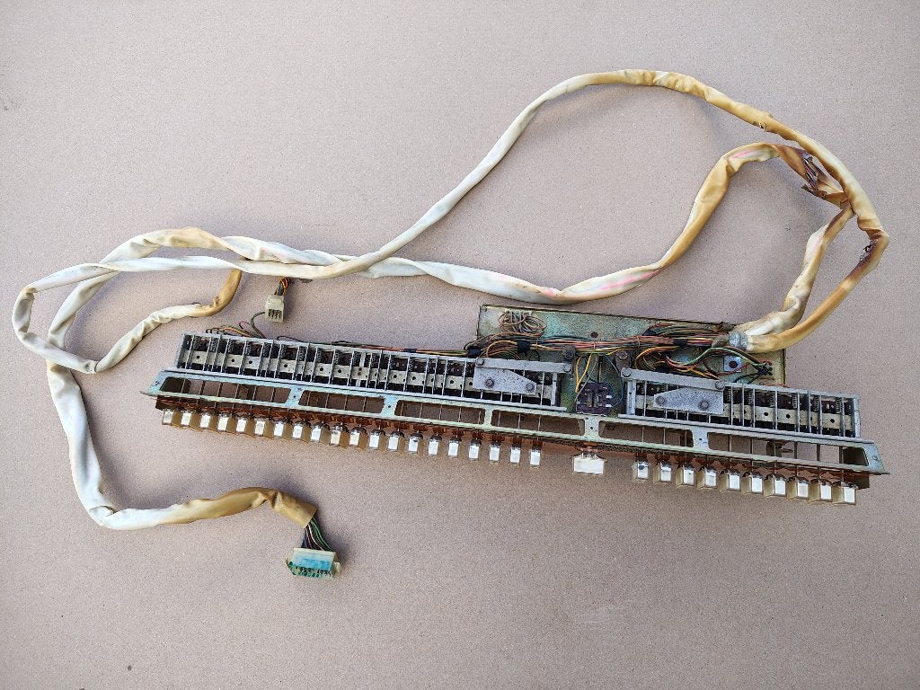 Toetsenbord Wurlitzer 3700 (1973) jukebox, Verzamelen, Verzenden, Gebruikt, 1950 tot 1960, Seeburg