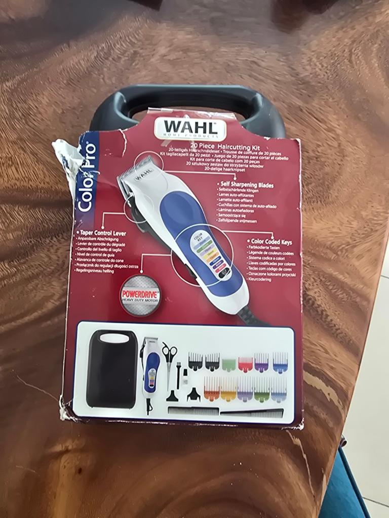 Wahl Color Pro Tondeuse Kit - 20-delig, Ophalen of Verzenden, Nieuw, Haarverzorging